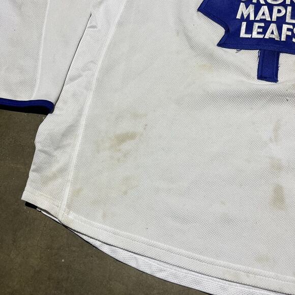 Vintage Y2k Toronto Maple Leafs White Blank Hockey Jersey - Picture 3 of 5